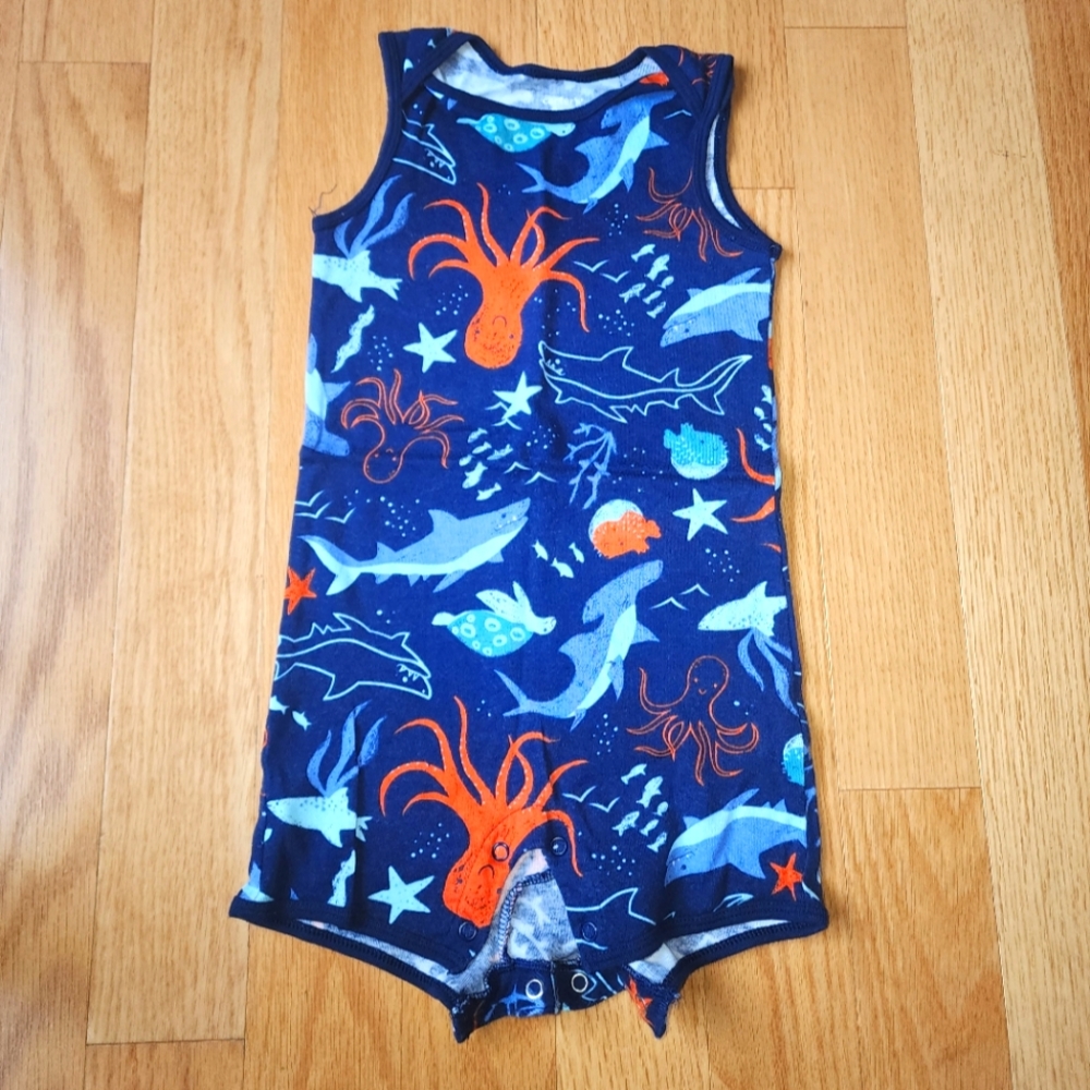 Carter's Sleeveless Snap under Romper